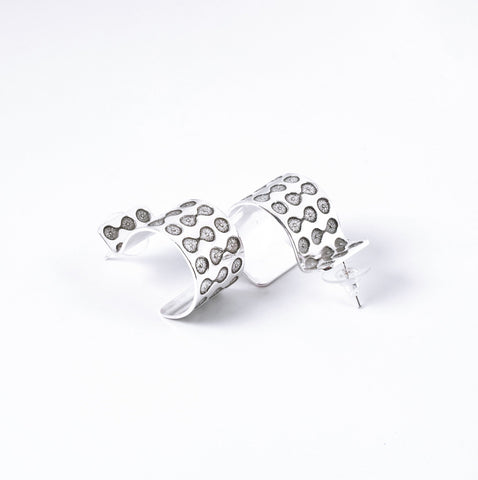 BRANDT'S ECHO EARRINGS SILVER