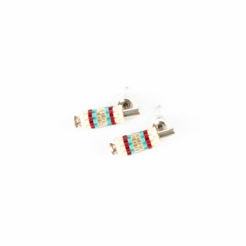 DESERT MOSAIC CANE STYLE EARRINGS