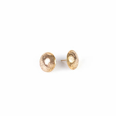 Dali’s moon earrings gold