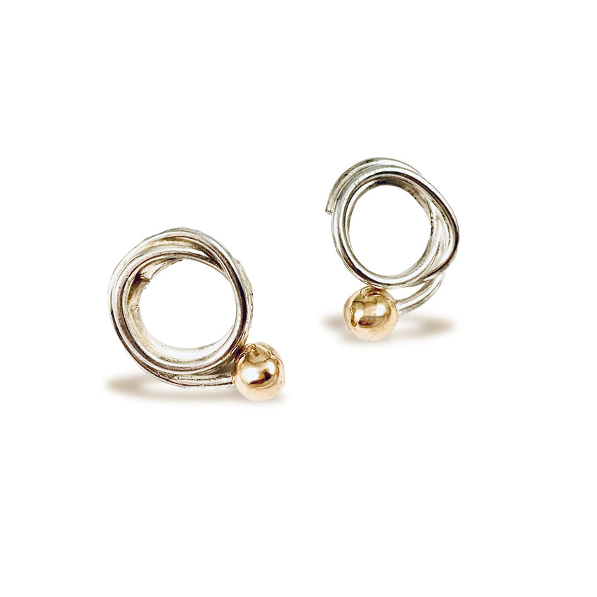 Penelope A Touch Of Gold Collection Earring