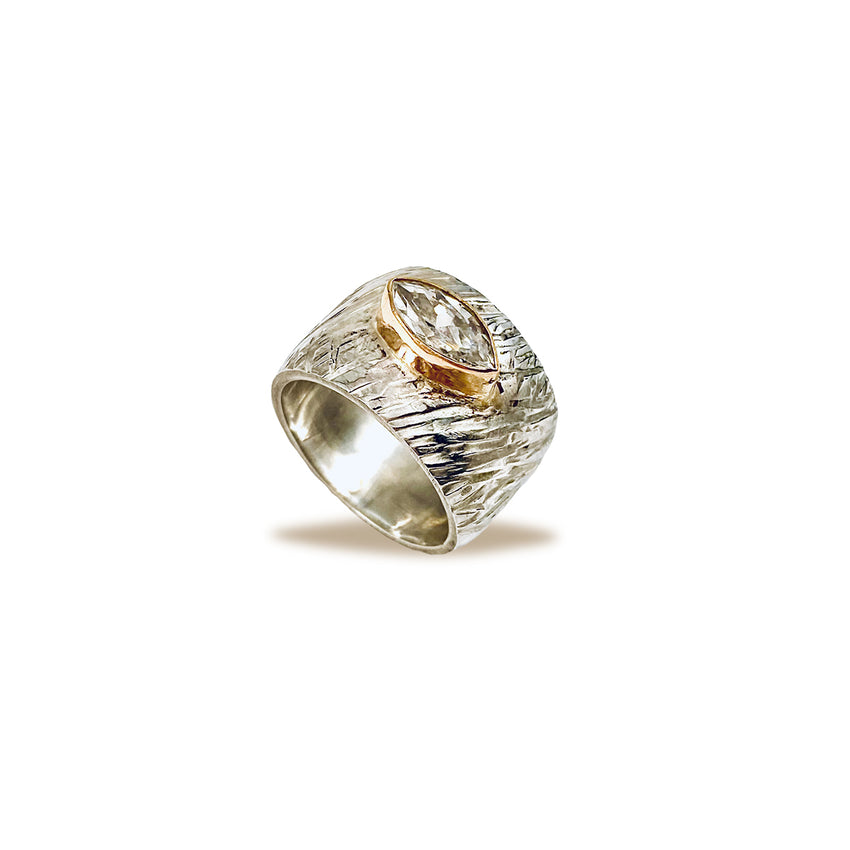 Jacqueline A Touch Of Gold Collection Ring